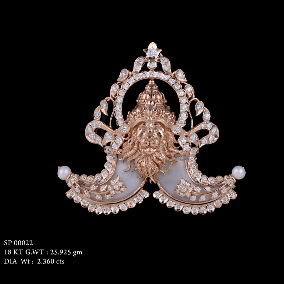 Kimtee Jewellers - God Narsimha Pendant